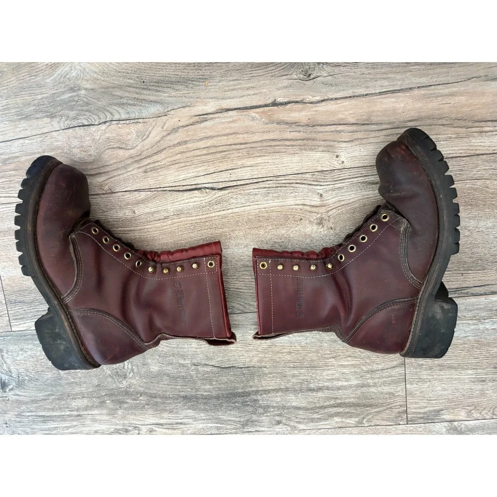 VTG Herman Survivors Work Boots 8.5 -9 Insulated 20 Degree Logger Gorp 70s 80s